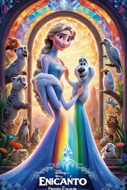 Disney AI Poster - Sci-Fi